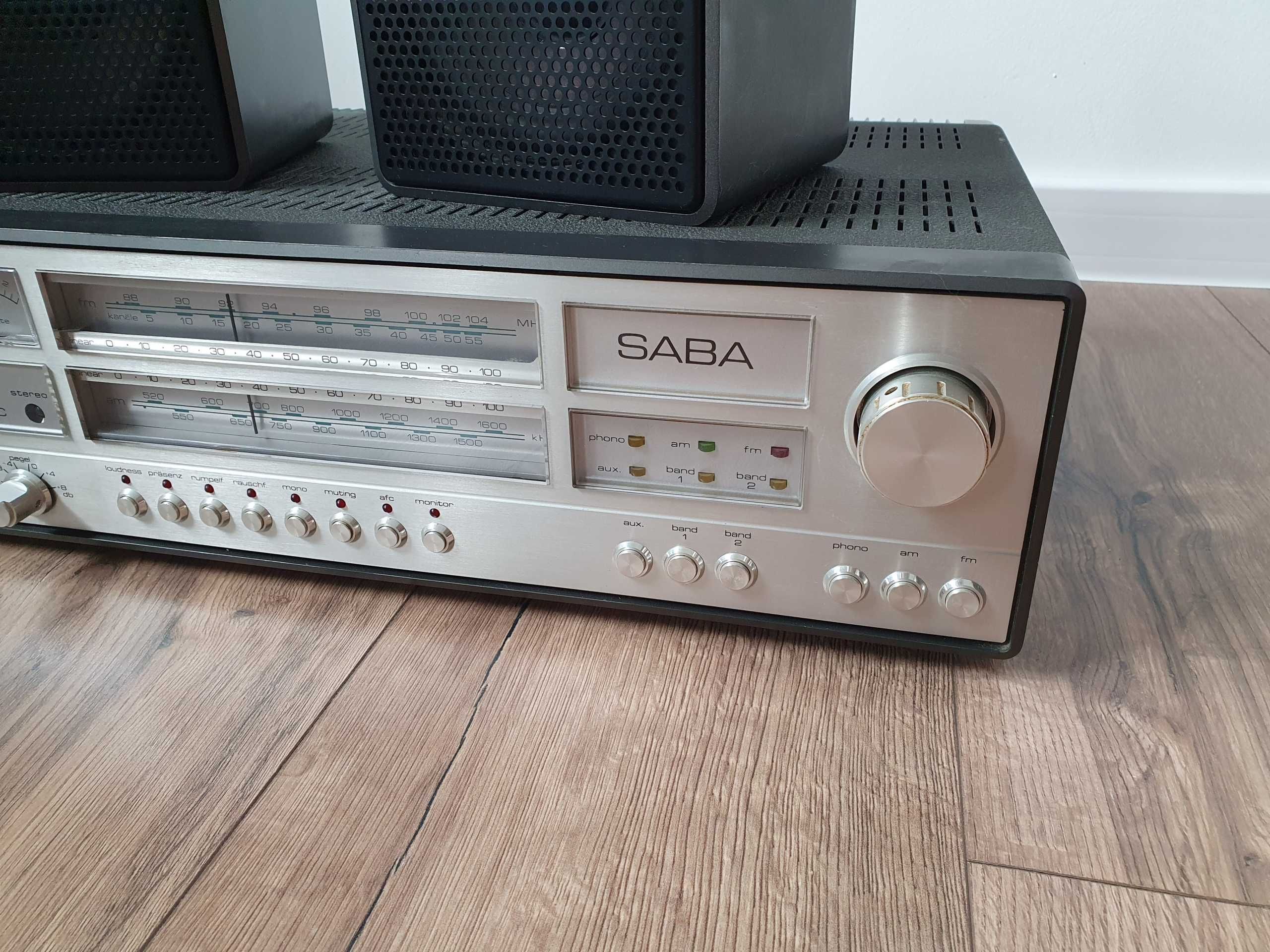 Amplituner SABA 9240 Electronic + SABA BOX C450 - OKAZJA !