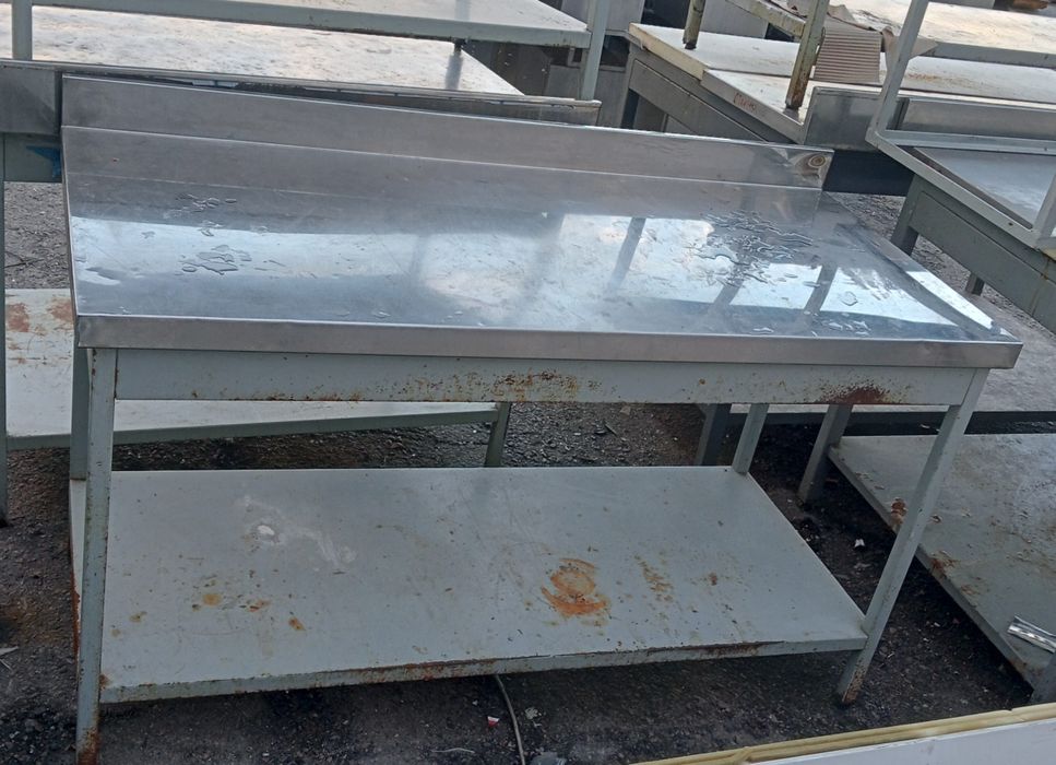 Столи промислові, витяжки нержавійка