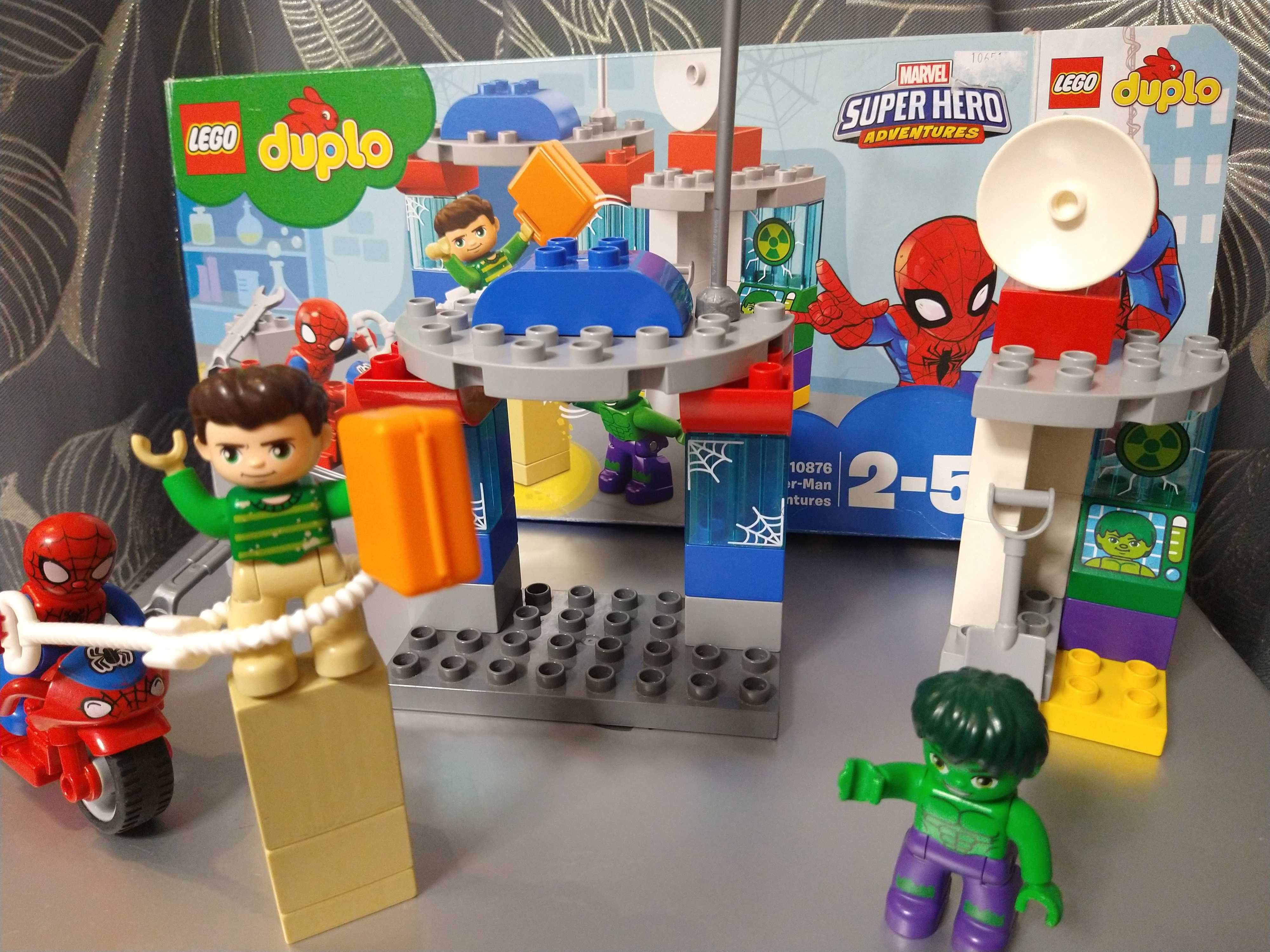 Lego 10876 DUPLO Przygody Spider-Mana i Hulka