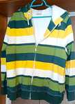 Bluza rozpinana w paski