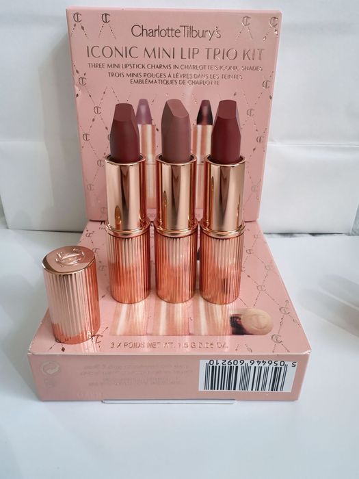 Набір Charlotte Tilbury Iconic Mini Lip Trio Kit
