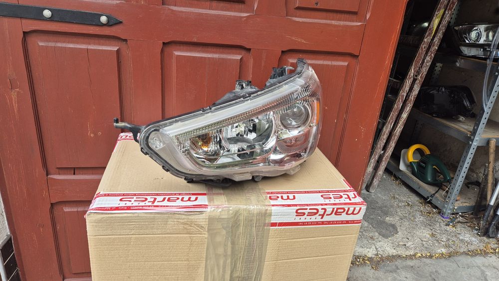 Lampa przednia lewa MITSUBISHI ASX lift Xenon wersja z ledem w zderzak
