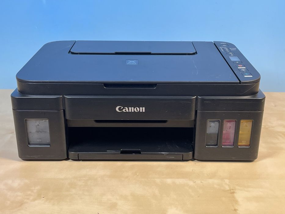 Urządzenie wielofunkcyjne 3w1 Drukarka skaner Canon G3411 WiFi kolor