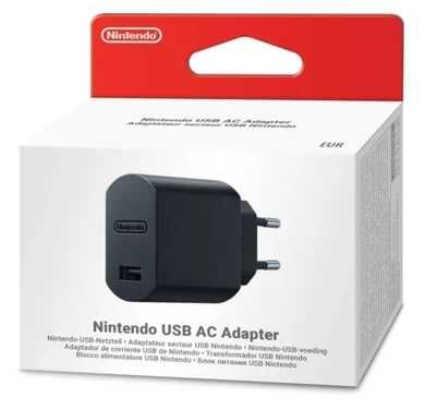 Pack acessorios Proteção NPLAY + adaptador corrente Nintendo Switch