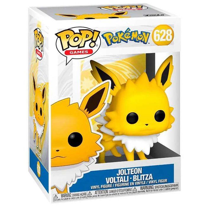 Funko Pop Games Pokemon 628 - Jolteo (novo)
