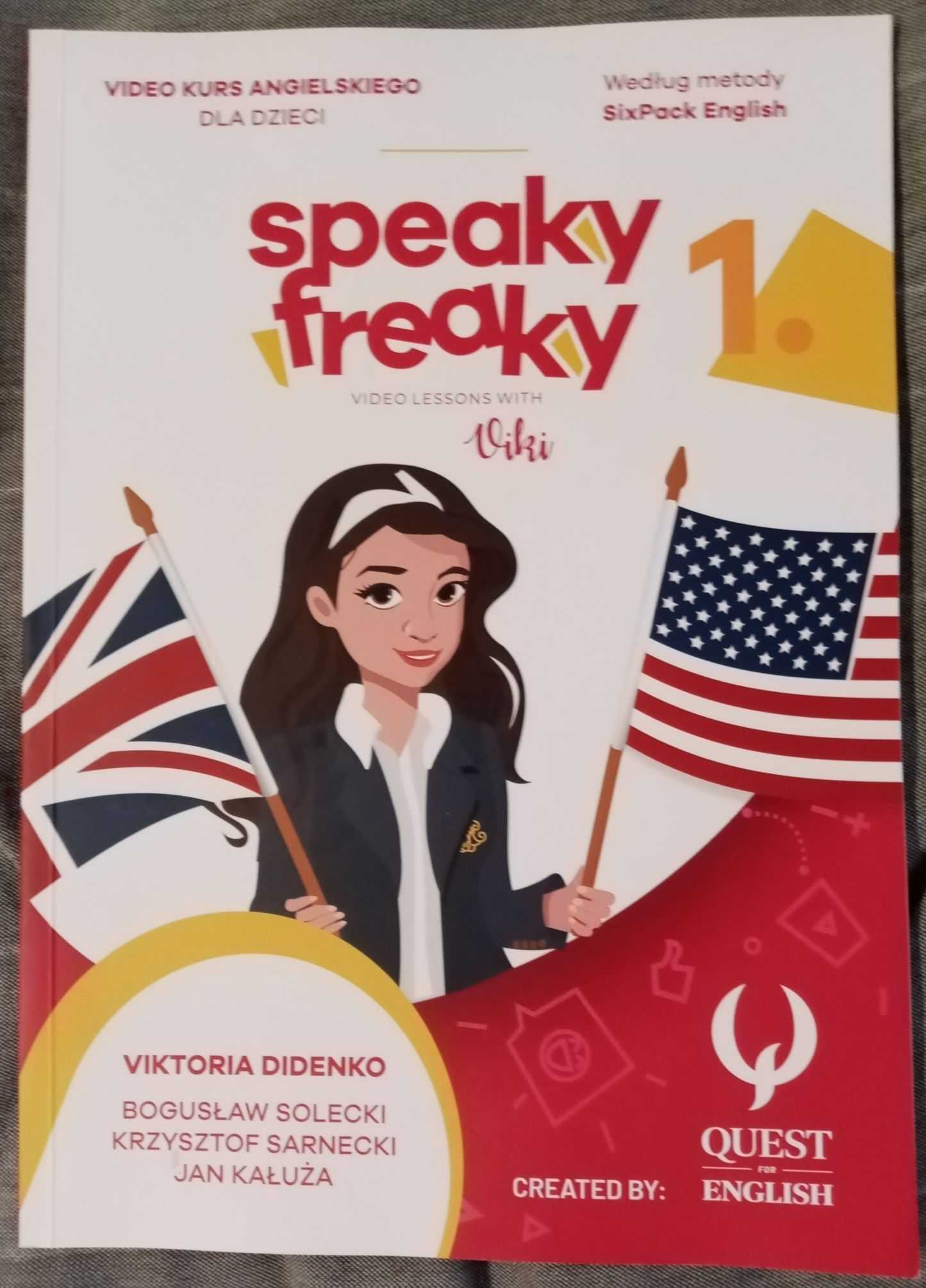 Angielski dla dzieci Speaky Freaky, poziom 1 - ćwiczenia