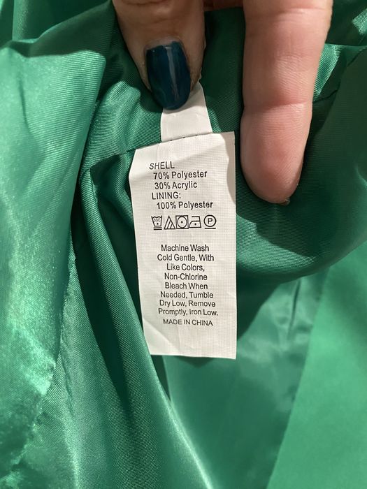 Zielony żakiet rozmiar L