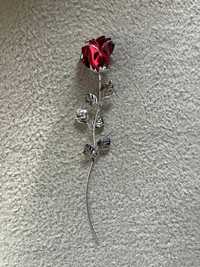 Rosa de Prata Bagutta - Vermelha - Como Nova