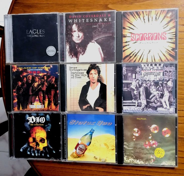 Vários Cds Hard Rock