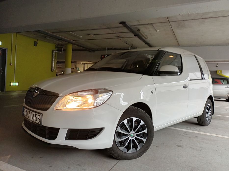 Skoda praktik 1.4 lpg 2013r klima duże radio