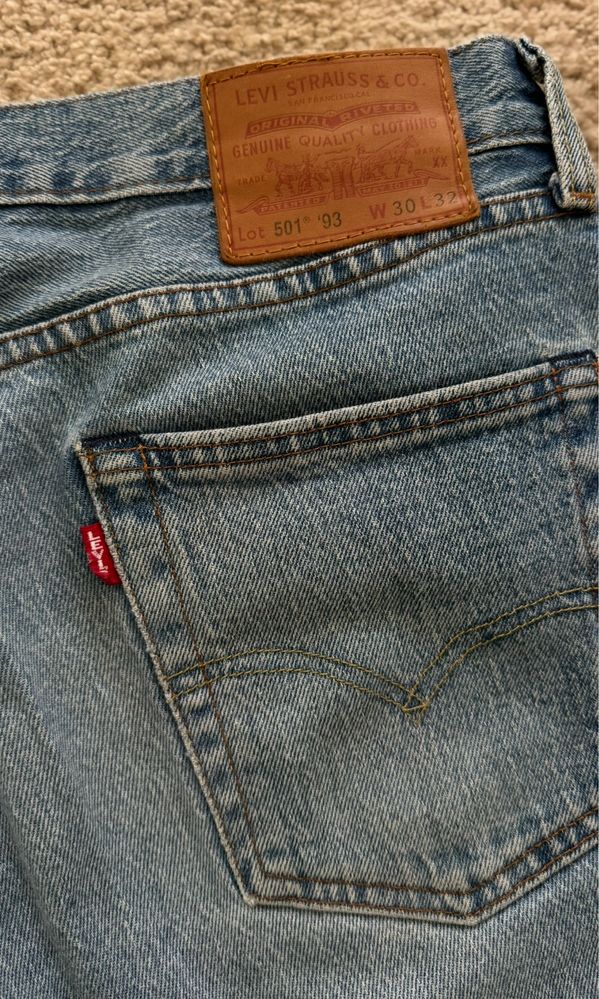Spodnie Levi’s 501 Premium 30/32 klasyka