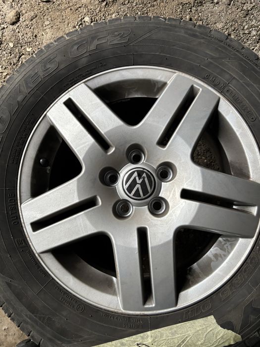 Диски R15 VW Bora, Golf, Tour : 5/100  ЕТ38 6,5j Dia57,1