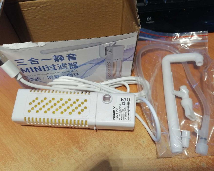 Аквариумный фильтр, USB питание.