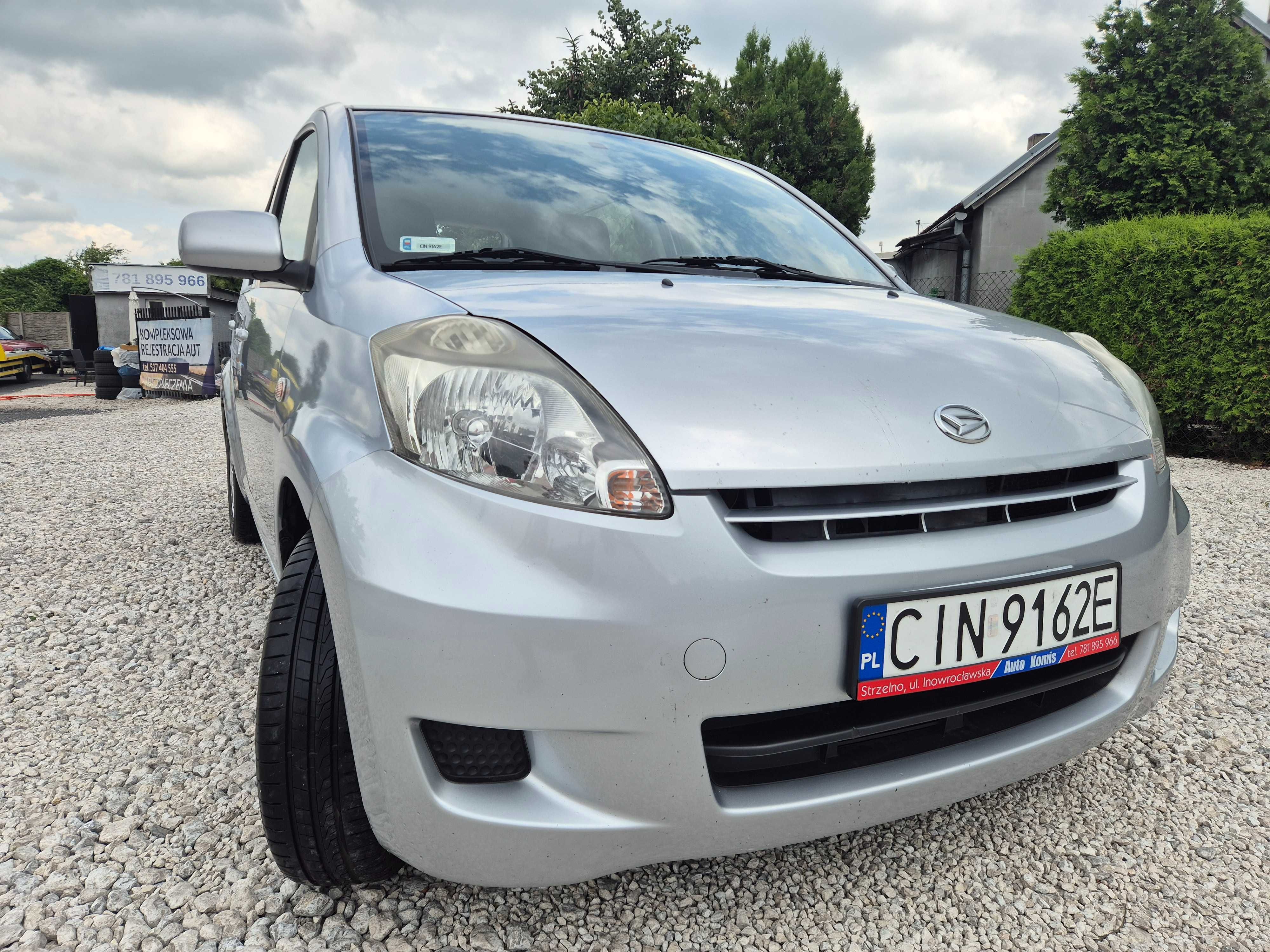 DAIHATSU SIRION 2008 1.3 Bez rdzy Klima Sprawna Kola Zimowe na Stalowk