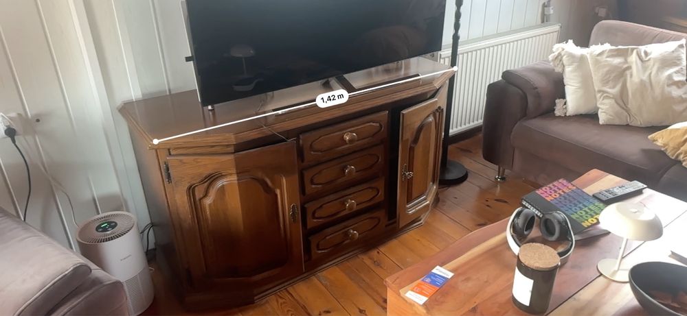 Szafka drewniana regal