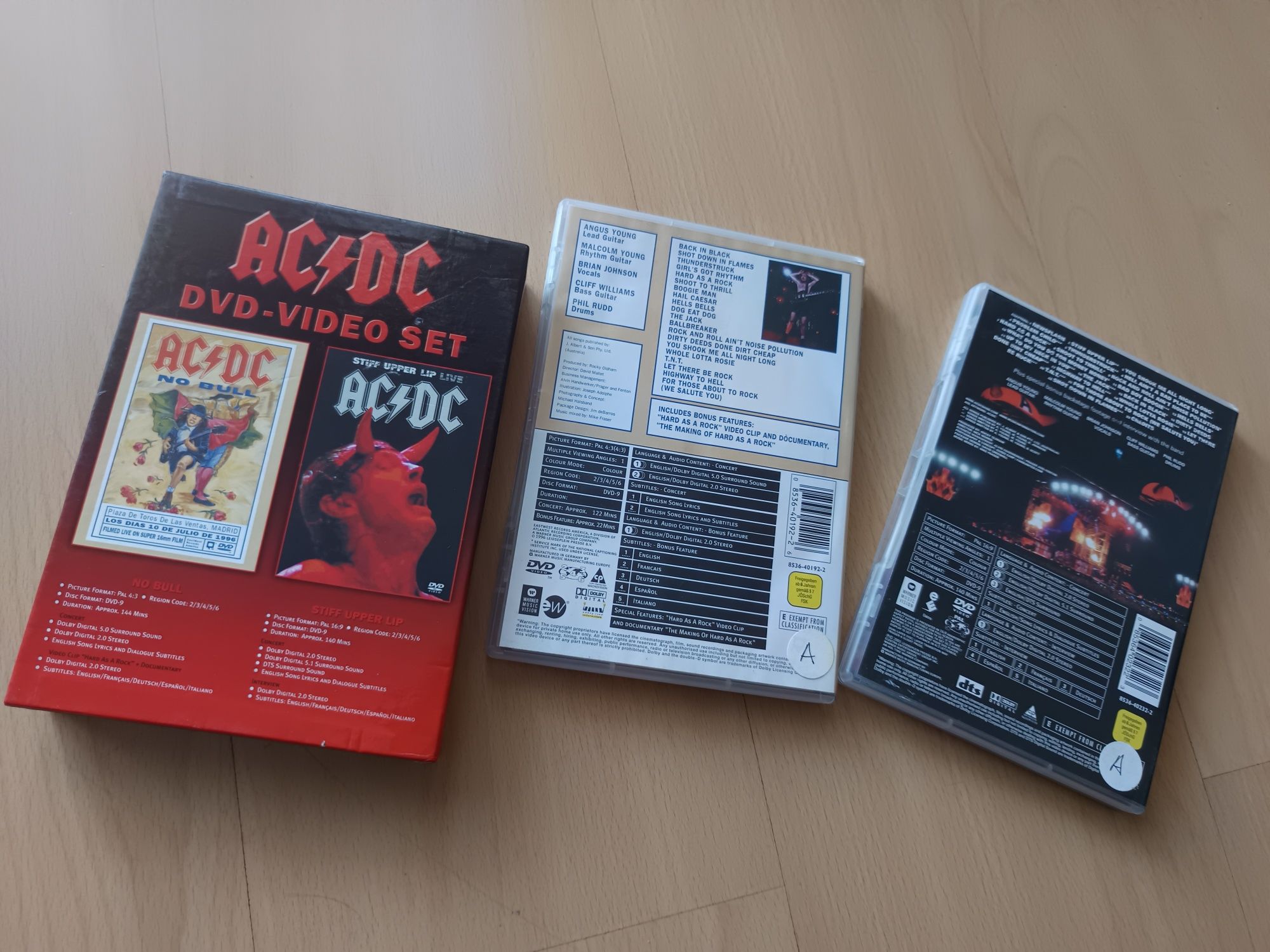 Dvd Vídeo x2  AC DC