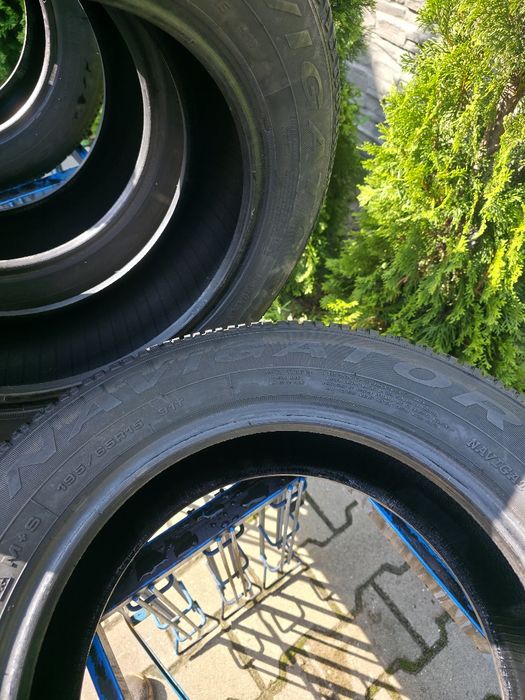 4szt całoroczne 195/65-15 Dębica ~7.5mm