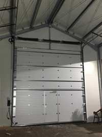 Kompletna brama segmentowa w częściach bez panela 3500x3000 przemysł