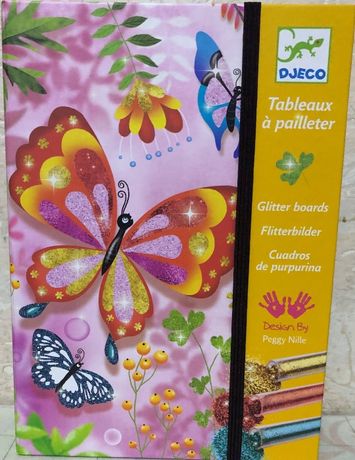 Продам Художній комплект малювання блискітками Блискучі метелики Djeco