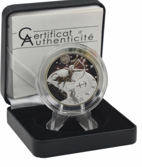 ,,Стрелец,, Камерун Серебро 500 Франков 2010 год