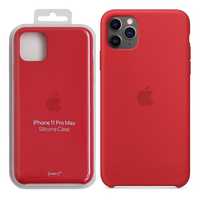 Oryginalne Etui iPhone 11 Pro Max Silicone Case (Product) Red