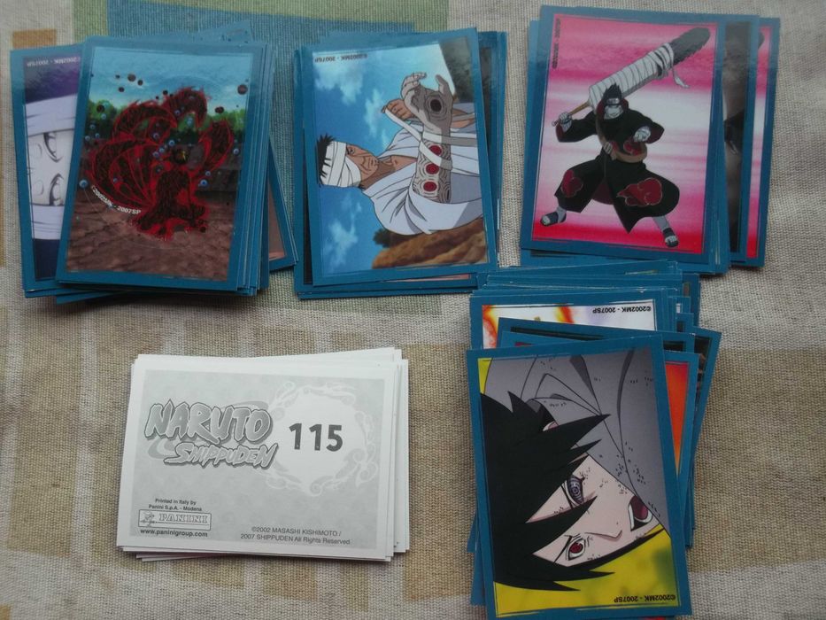 Cromos da panini NARUTO  Shippuden