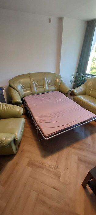 Skórzany komplet mebli!