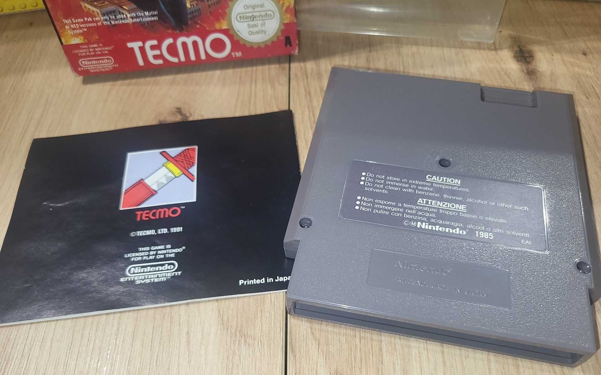 Gra Shadow Warriors Ninja Gaiden NINTENDO NES PAL A BDB- stan Komplet