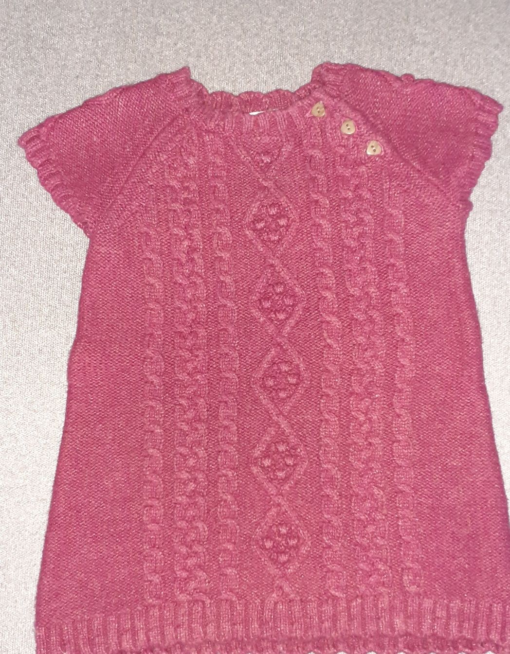 Sukienka tunika H&M 80 kamizelka 86 jesień zima Hello Kitty