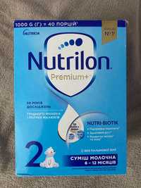 Суха молочна суміш Nutrilon Premium+ 2 1000 г