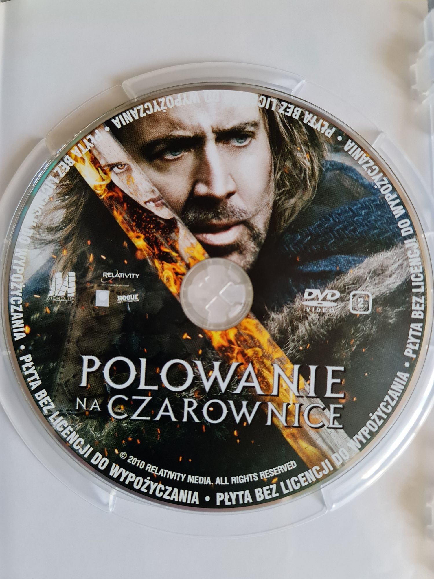 Polowanie na czarownice Nicolas Cage DVD