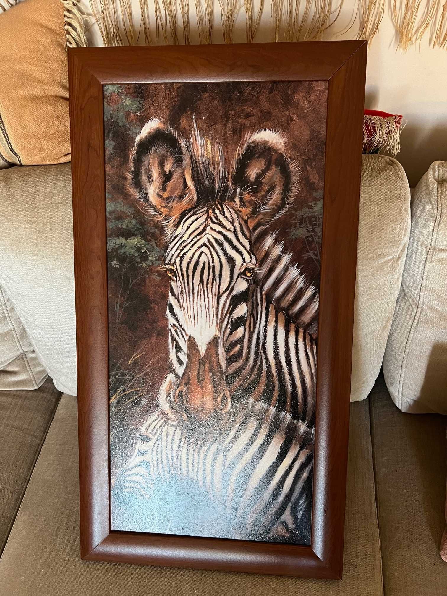 obraz zebra obraz w zebry na ścianę