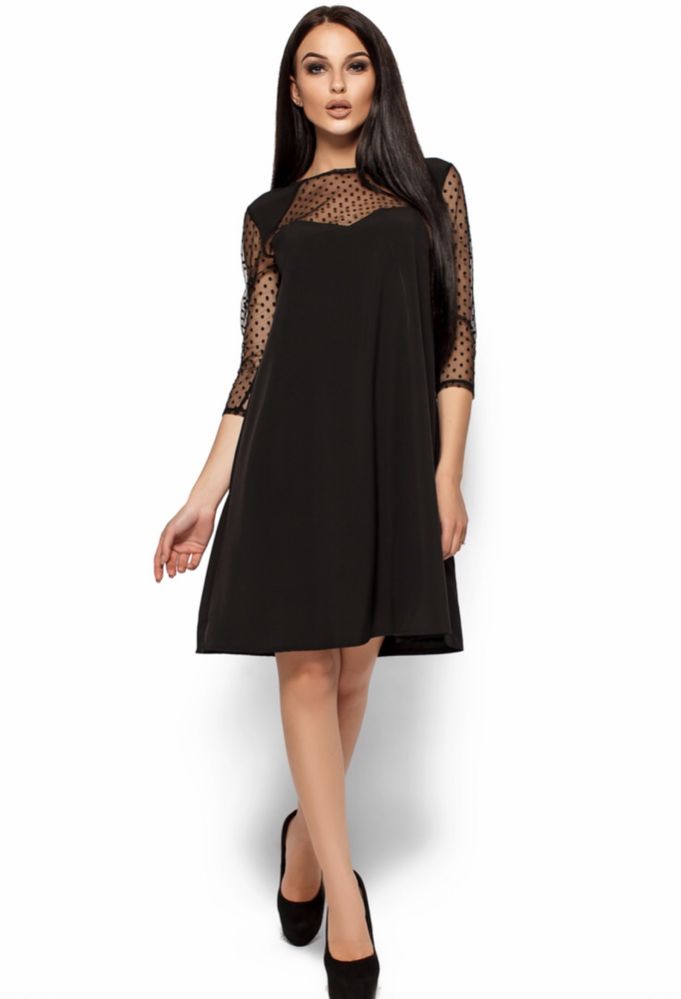 Сукня (плаття) чорна Karree