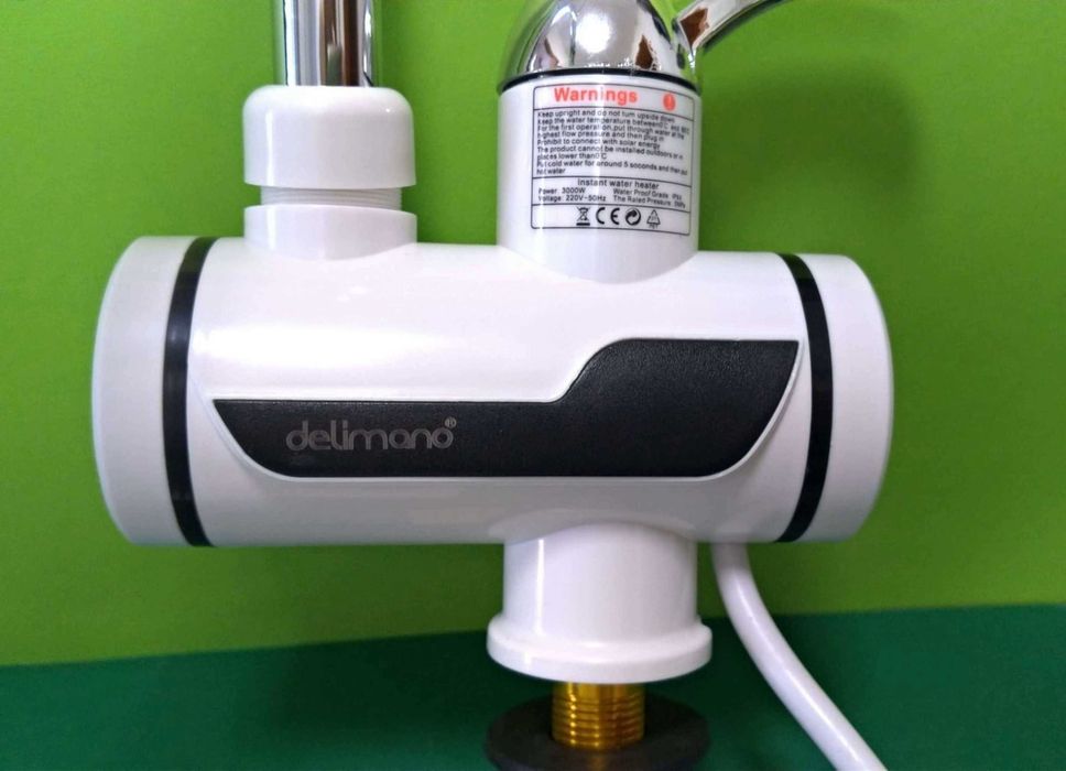 Водонагреватель на кран – простая установка, моментальный нагрев