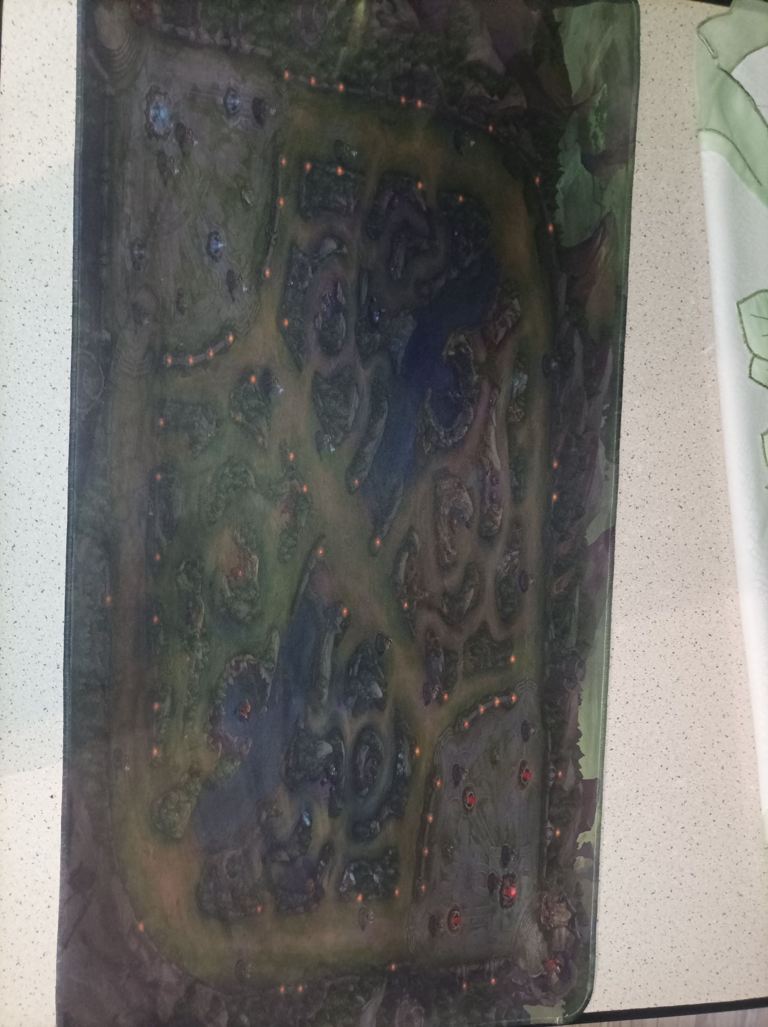 Podkładka pod mysz league of legends mapa summoner s Rift