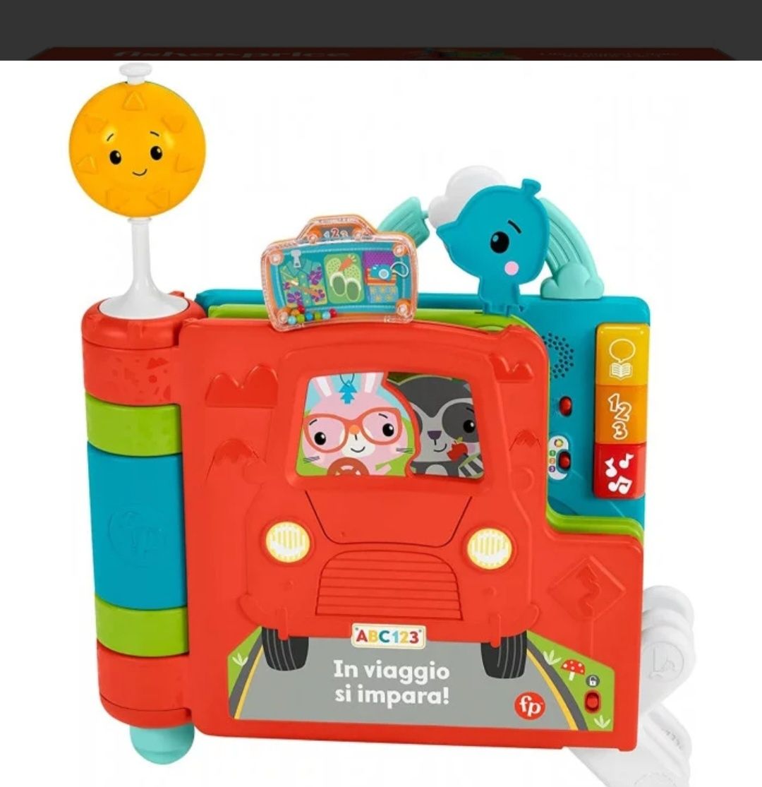 Fisher price duża książka edukacyjna