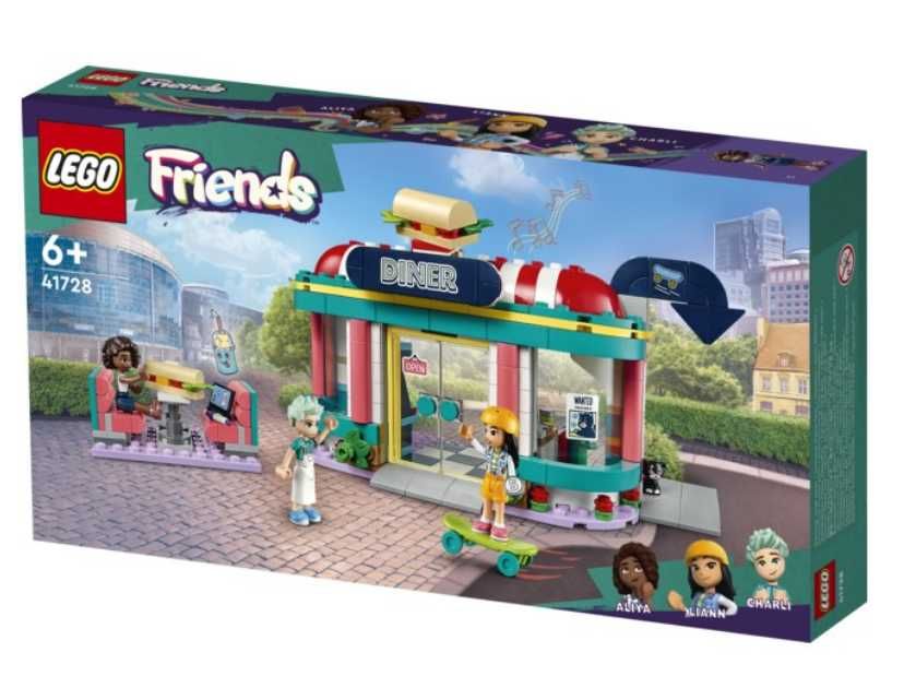 Klocki 41728 LEGO Friends - Bar w śródmieściu Heartlake . Prezenta.
