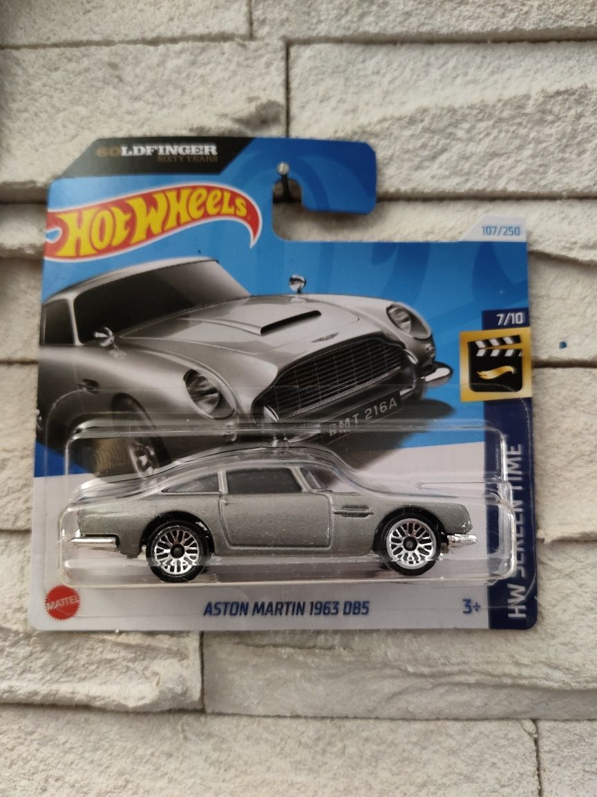 '63 Aston Martin DB5 007 Goldfinger Hot Wheels Screen Time