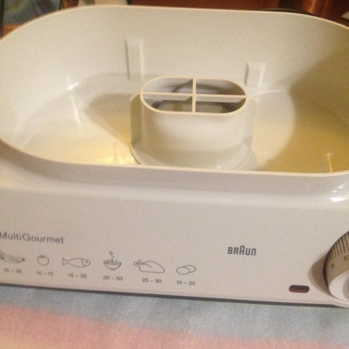 parowacz, warzywa. ryz. ryba i.t.d.