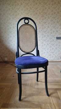 Krzesło ratan  prl jafameg boho japandi