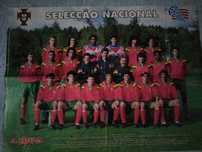 Lote de Poster Selecção de Portugal