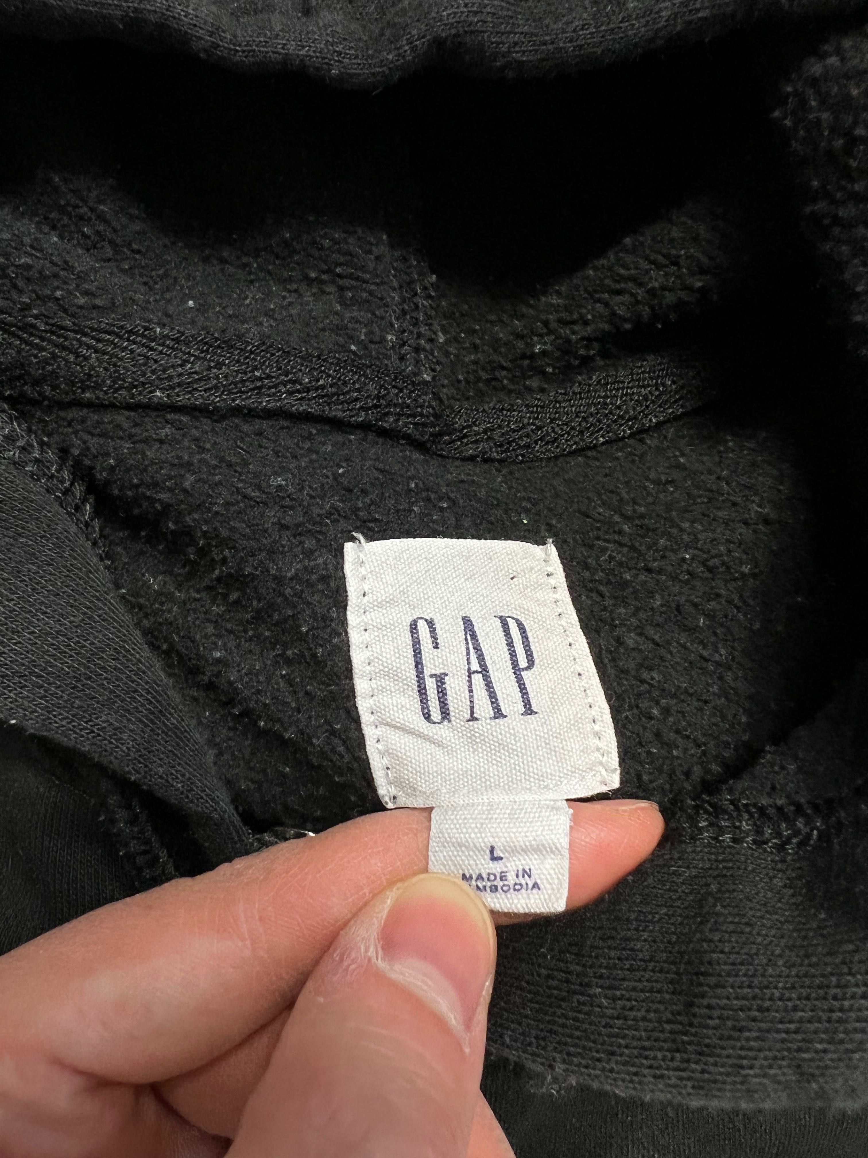 Bluza GAP big logo zipped y2k