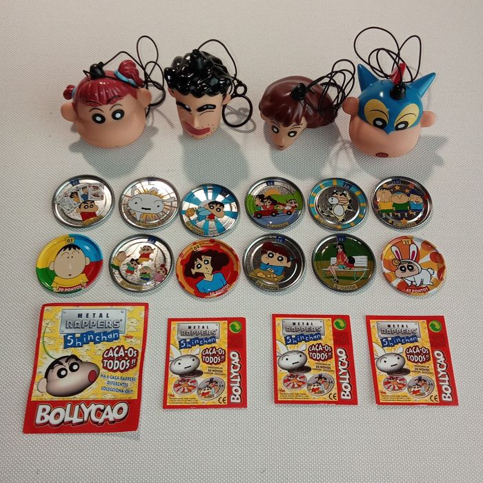 Shinchan Metal Rappers coleção Bollycao