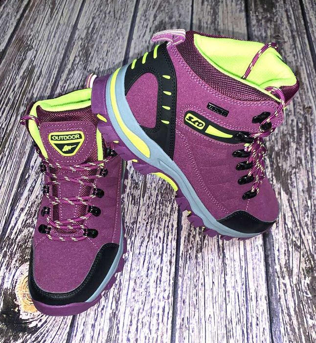 Новые термоботинки Outdoor (Германия), для девочки, размер 39 (25 см)