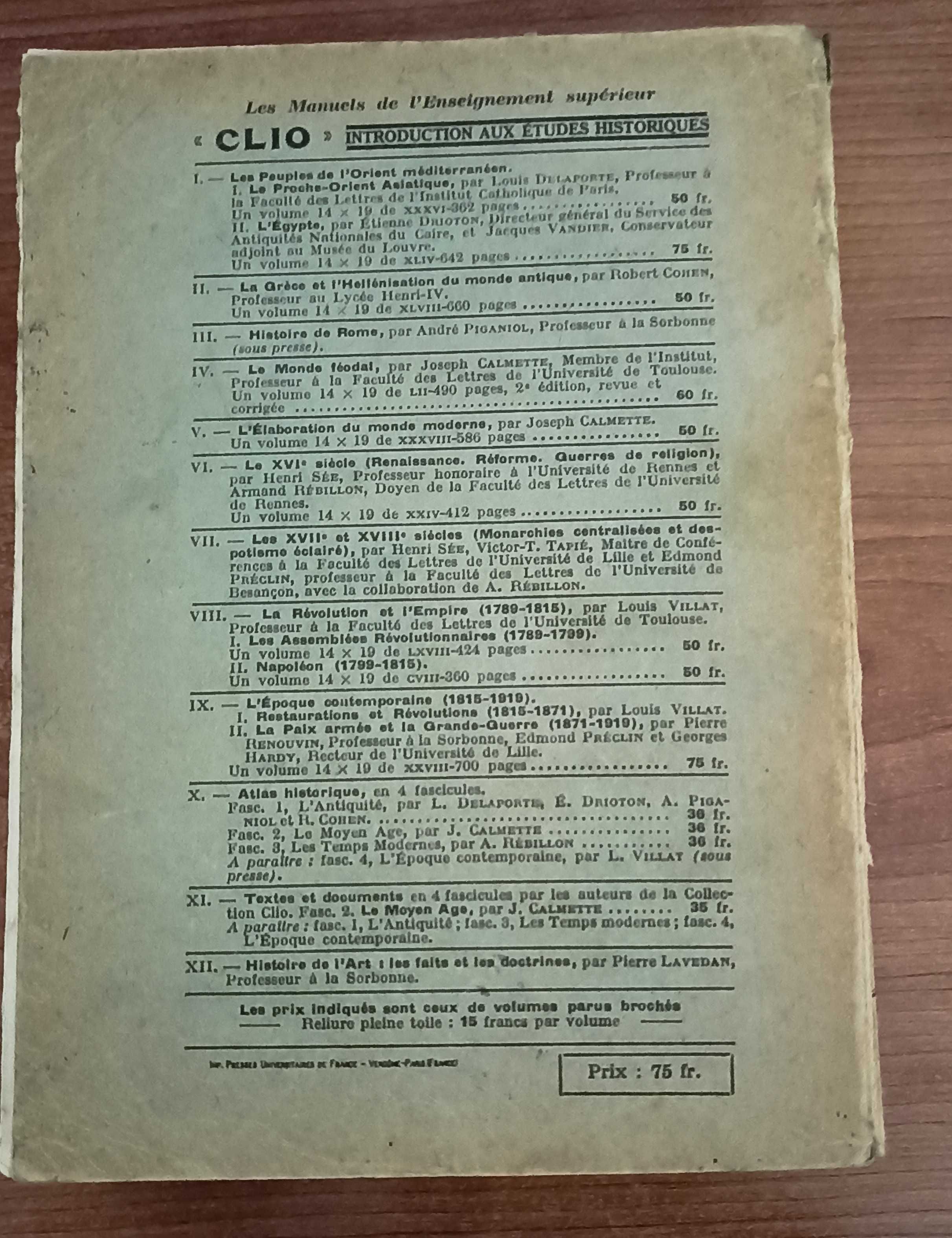 Les Peuples de L'Orient Méditerranéen 2: L'Égypte
