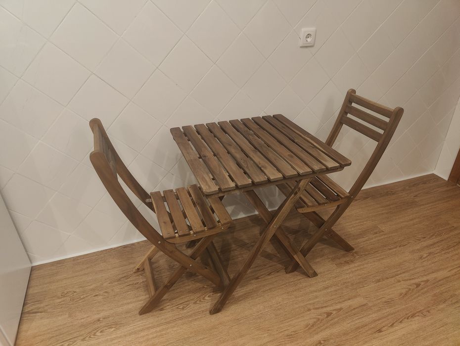 Mesa de madeira madeira - URGENTE