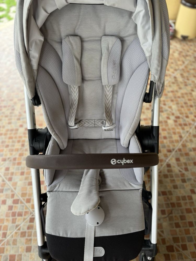 ТЕРМІНОВО сайбекс cybex balios s lux, 2 в 1, lava grey