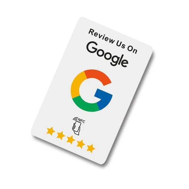 Karta NFC do pozyskiwania opinii GOOGLE - Bonus E-book