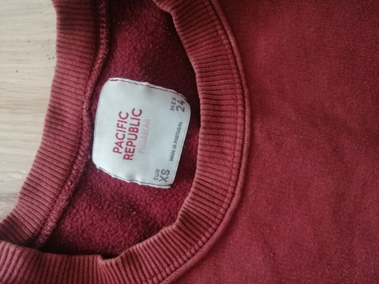 Bluza Pull & Bear Pacyfic Republic XS oversize