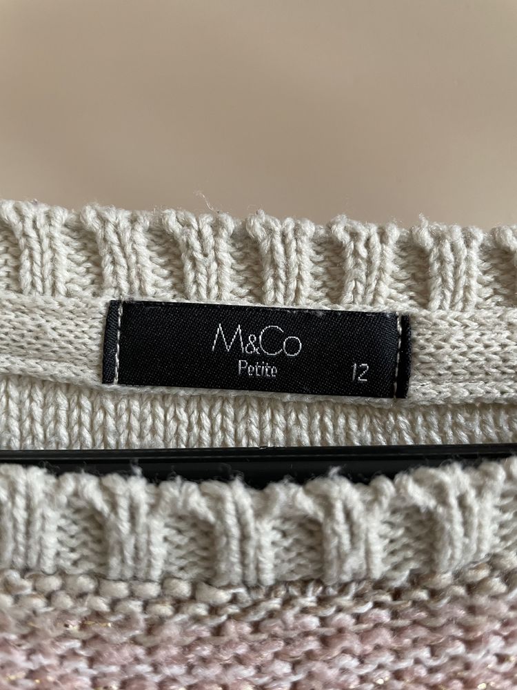 Kolorowy sweterek M&Co